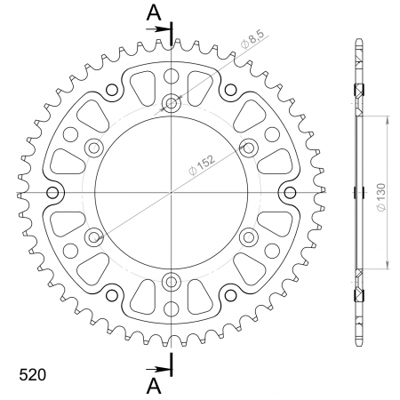 SUPERSPROX STEALTH TAKARATAS KULTA 272-244-RST-51-9