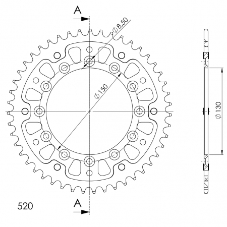 SUPERSPROX STEALTH TAKARATAS SININEN 272-245-2-RST-47-4