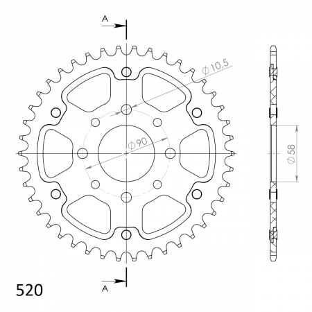 SUPERSPROX STEALTH TAKARATAS ORANSSI 272-273-RST-42-6