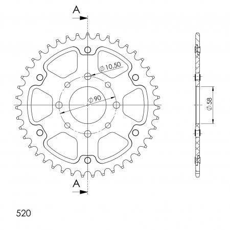 SUPERSPROX STEALTH TAKARATAS KULTA 272-273-RST-43-9