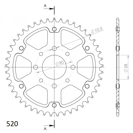 SUPERSPROX STEALTH TAKARATAS ORANSSI 272-273-RST-44-6