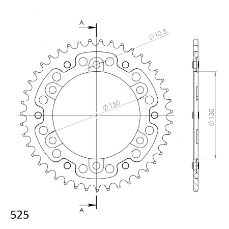 SUPERSPROX STEALTH TAKARATAS KULTA 272-300-RST-41-9