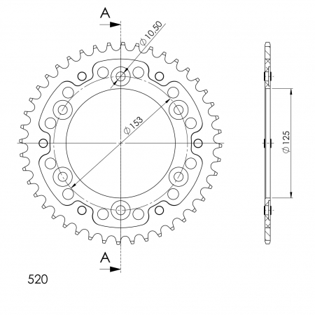 SUPERSPROX STEALTH TAKARATAS PUNAINEN 272-301-RST-40-2