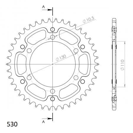 SUPERSPROX STEALTH TAKARATAS MUSTA 272-479-RST-42-0