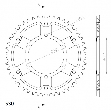 SUPERSPROX STEALTH TAKARATAS KULTA 272-479-RST-46-9