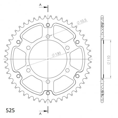 SUPERSPROX STEALTH TAKARATAS KULTA 272-480-RST-48-9