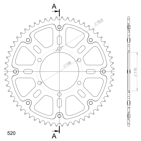 SUPERSPROX STEALTH TAKARATAS KULTA 272-486-RST-70-9