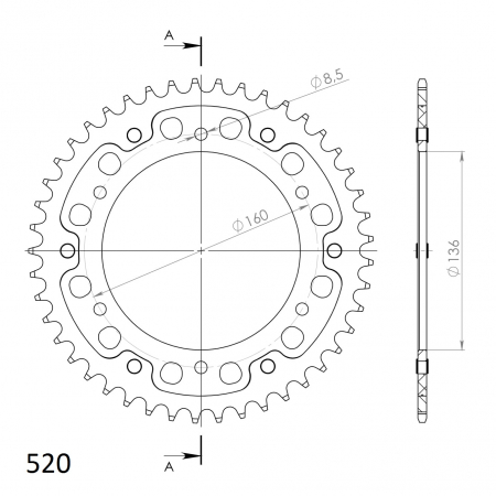 SUPERSPROX STEALTH TAKARATAS KULTA 272-5-RST-45-9