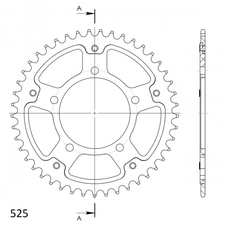 SUPERSPROX STEALTH TAKARATAS KULTA 272-702-RST-45-9