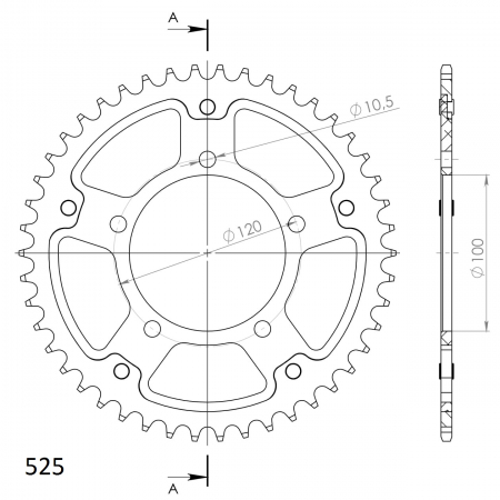 SUPERSPROX STEALTH TAKARATAS SININEN 272-702-RST-46-4