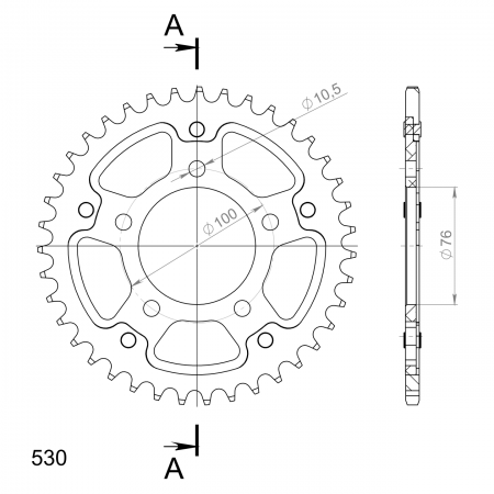 SUPERSPROX STEALTH TAKARATAS MUSTA 272-7090-RST-34-0