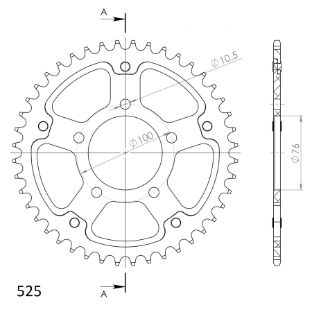 SUPERSPROX STEALTH TAKARATAS KULTA 272-7092-RST-44-9