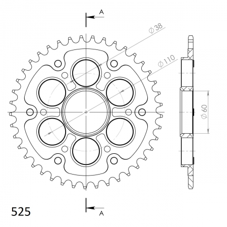 SUPERSPROX STEALTH TAKARATAS MUSTA 272-737-525-RST-41-0