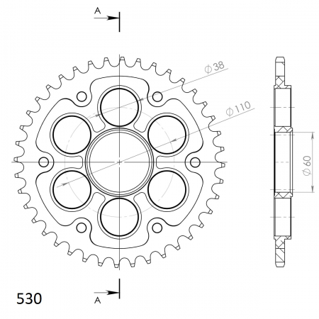 SUPERSPROX STEALTH TAKARATAS HOPEA 272-737-530-RST-40-8