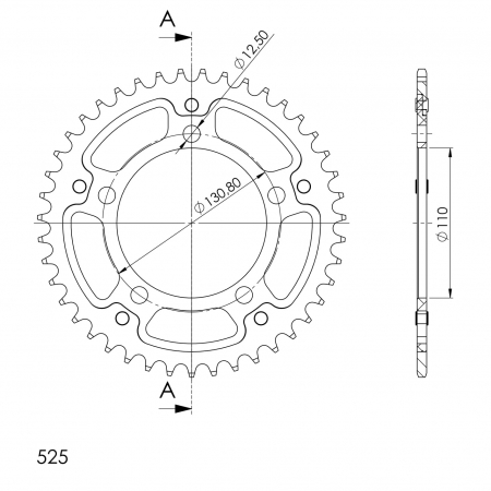 SUPERSPROX STEALTH TAKARATAS PUNAINEN 272-7-RST-43-2