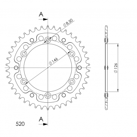 SUPERSPROX STEALTH TAKARATAS KULTA 272-808-RST-42-9