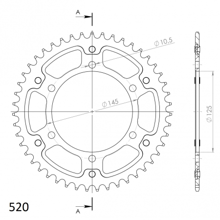 SUPERSPROX STEALTH TAKARATAS PUNAINEN 272-855-RST-47-2