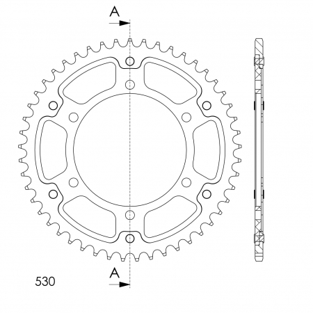 SUPERSPROX STEALTH TAKARATAS KULTA 272-859-RST-49-9