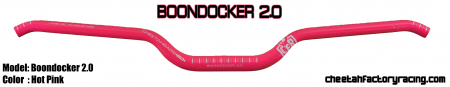 CFR BOONDOCKER OHJAUSTANKO 2.0 HOT PINKKI 928-1000-09